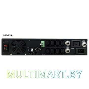 Источник бесперебойного питания Powercom Smart Rack&Tower SRT-2000A LCD картинка 3